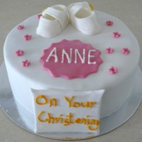 Christening Cake Girl